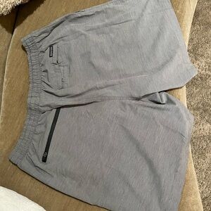 Burnside Striped Gray Shorts